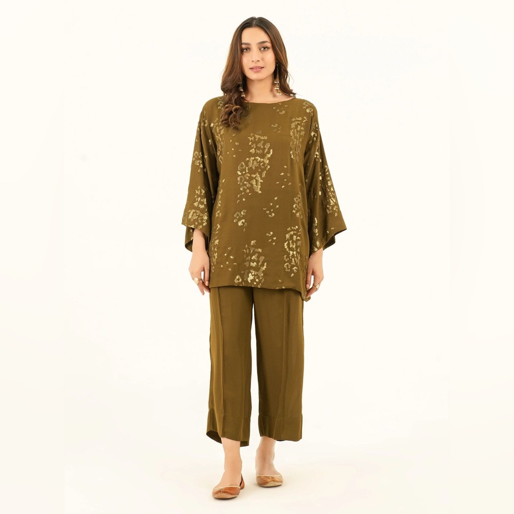 Trouser shirt duptta